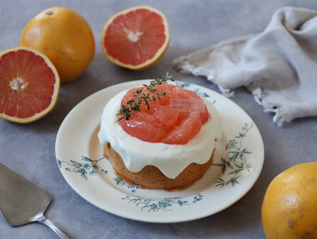 Florida Grapefruit Ruby Tea Cake